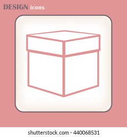 Line icon- box