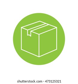 Line icon- box