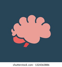 Line icon brain