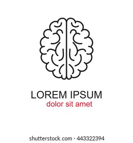 Line icon-  brain