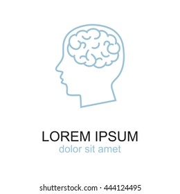 Line icon-  brain