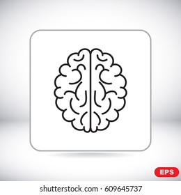 Line icon-  brain