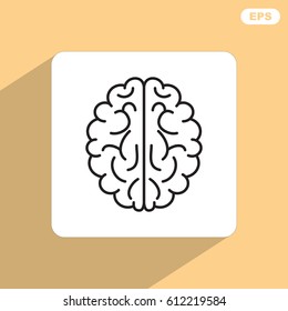 Line icon-  brain