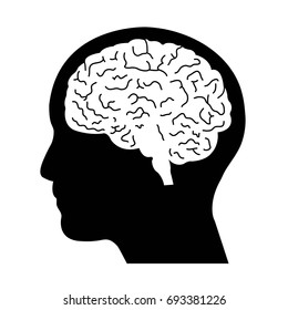 Line icon- brain