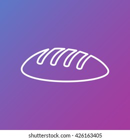 Line icon- bread