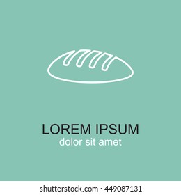 Line icon- bread
