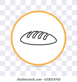 Line icon- bread