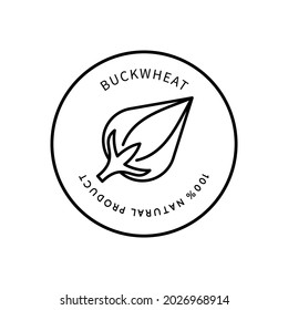 Icono De Línea De Trigo Aburrido En Un Estilo Simple. Producto natural. Señal vectorial en un estilo simple aislado en un fondo blanco.