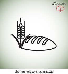Line icon- businessman