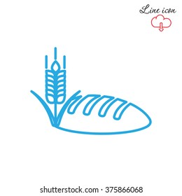 Line icon- businessman
