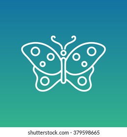 Line icon- butterfly