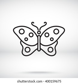 Line icon- butterfly