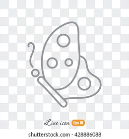 Line icon- butterfly