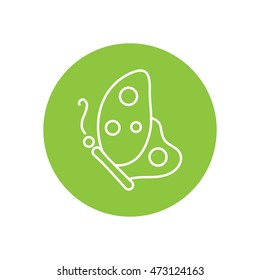 Line icon- butterfly