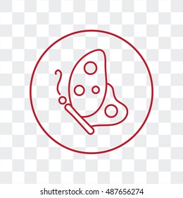 Line icon- butterfly