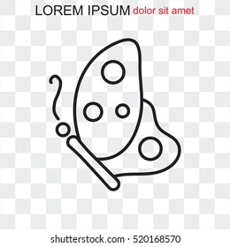 Line icon- butterfly