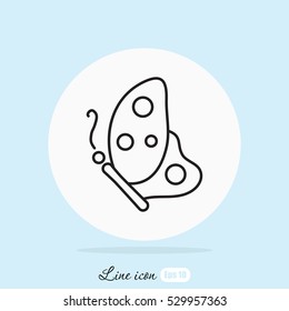 Line icon- butterfly