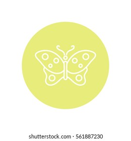 Line icon- butterfly