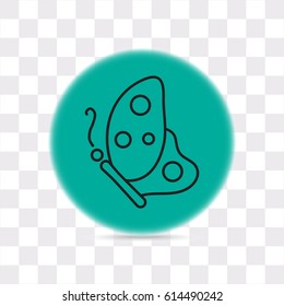 Line icon- butterfly