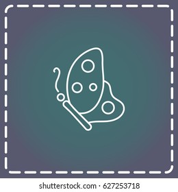 Line icon- butterfly