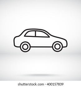 Line icon- car