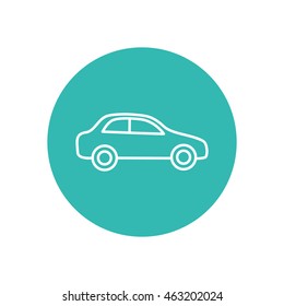 Line icon- car
