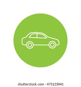 Line icon- car