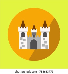 Line icon castle