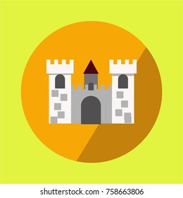 Line icon castle