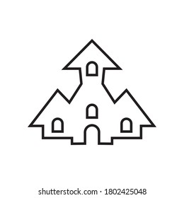 ilustración vectorial del icono de línea
