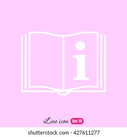 Line icon- catalog