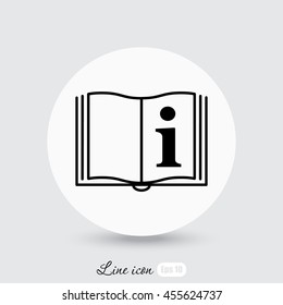 Line icon- catalog