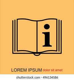 Line icon- catalog