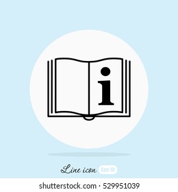Line icon- catalog