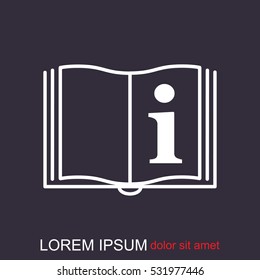 Line icon- catalog