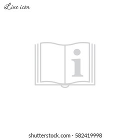 Line icon- catalog
