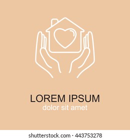 Line icon- charity