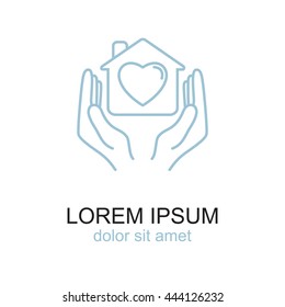Line icon- charity