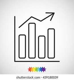 Line icon-  chart