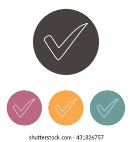 Line icon- Check