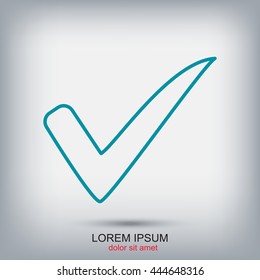 Line icon- Check