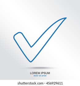 Line icon- Check
