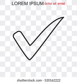 Line icon- Check