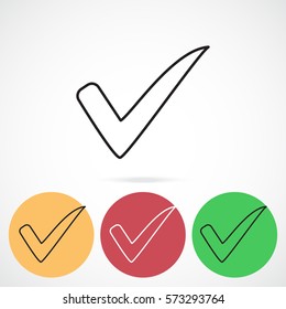 Line icon- Check