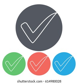 Line icon- Check