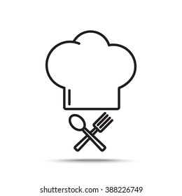 Line icon- chef