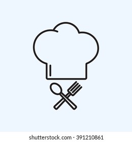 Line icon- chef