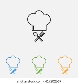 Line icon- chef