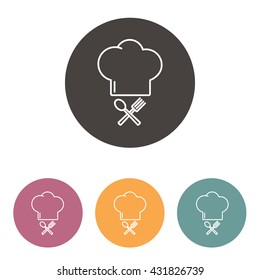 Line icon- chef