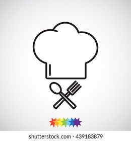 Line icon- chef